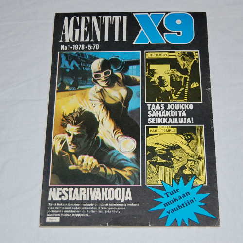 Agentti X9 01 - 1978